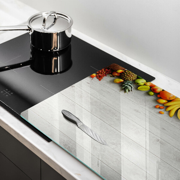 Főzőlap védő üveglap Gyümölcsök a borítókon