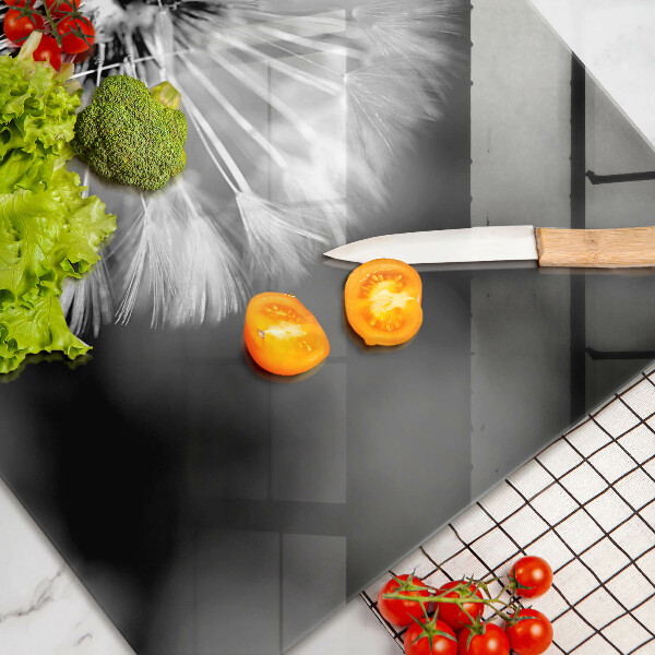 Tűzhelyvédő üveglap Finom gyermekláncfű