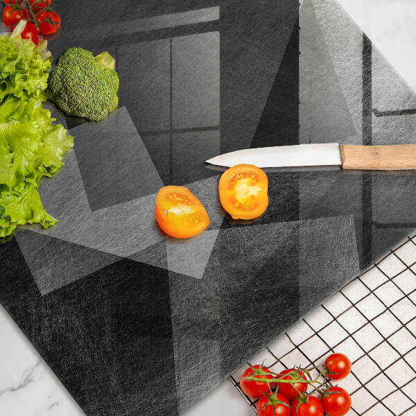 Tűzhelyvédő üveglap Geometriai absztrakció