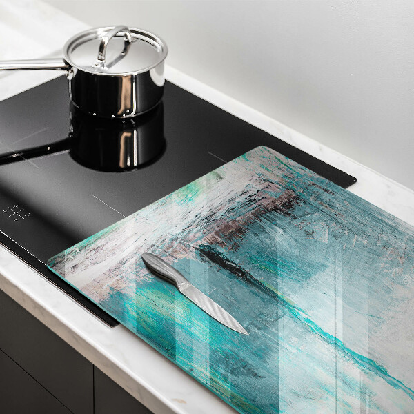 Főzőlap védő üveglap Festék absztrakciós háttér