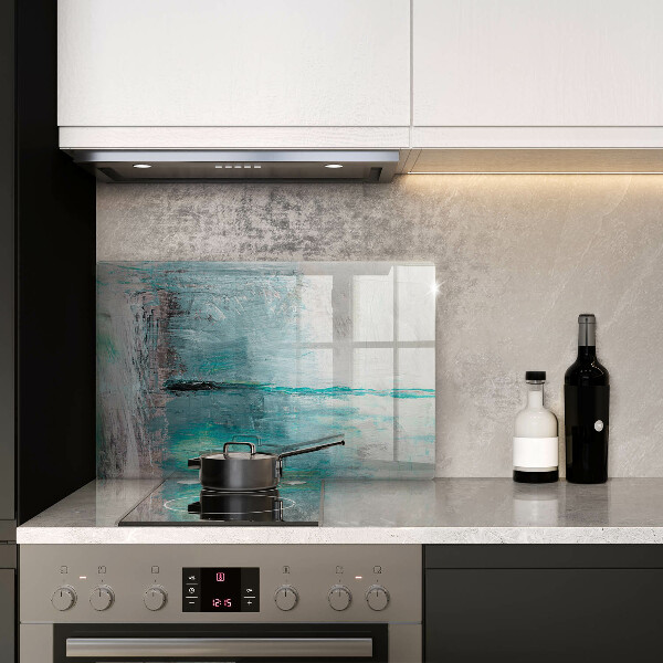 Főzőlap védő üveglap Festék absztrakciós háttér