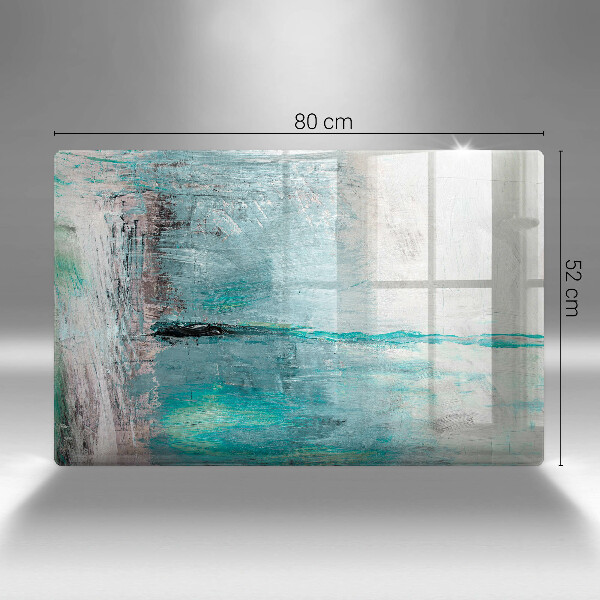 Főzőlap védő üveglap Festék absztrakciós háttér