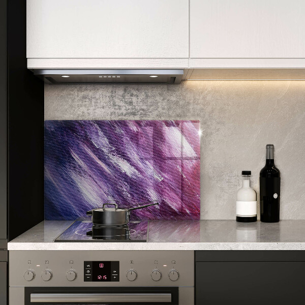 Főzőlap védő üveglap Festék absztrakció