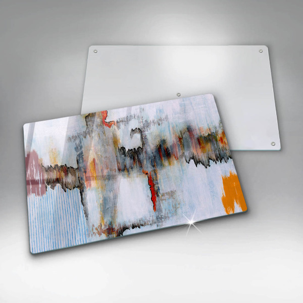Főzőlap védő üveglap Absztrakciós festékek