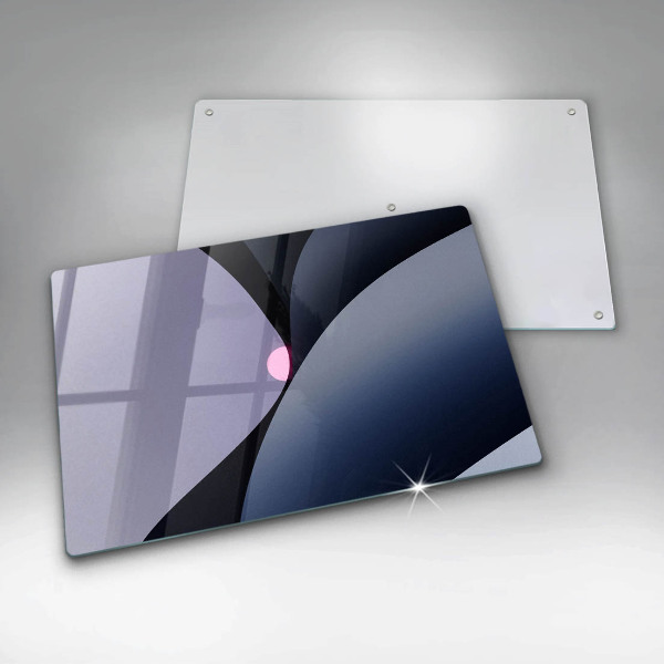 Tűzhelyvédő üveglap Absztrakt formák