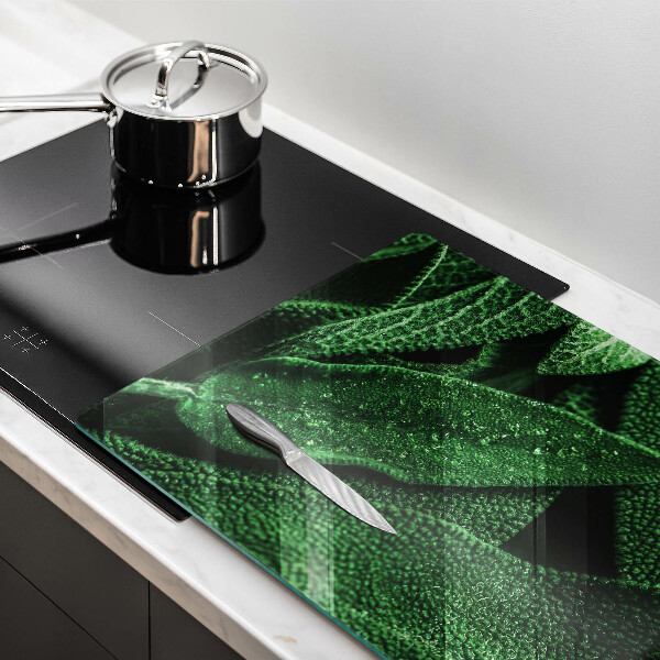 Főzőlap védő üveglap A növény levelei