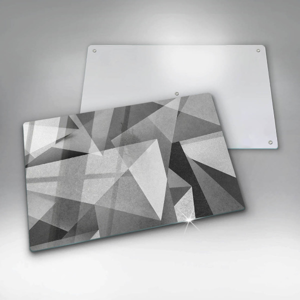 Főzőlap védő üveglap Konkrét éles absztrakció