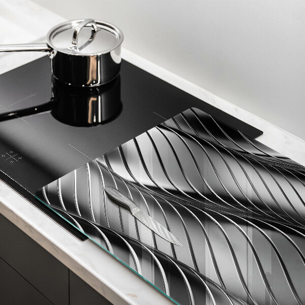 Főzőlap védő üveglap 3D fém szerkezet