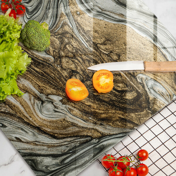 Tűzhelyvédő üveglap Gazdag absztrakció