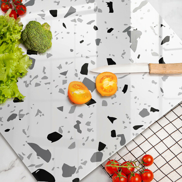 Tűzhelyvédő üveglap Dekoratív kőedény