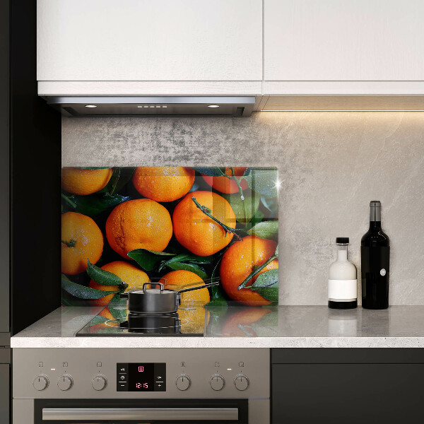 Tűzhelyvédő üveglap Narancs gyümölcs