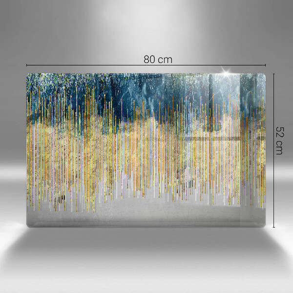 Tűzhelyvédő üveglap Tervezői absztrakció