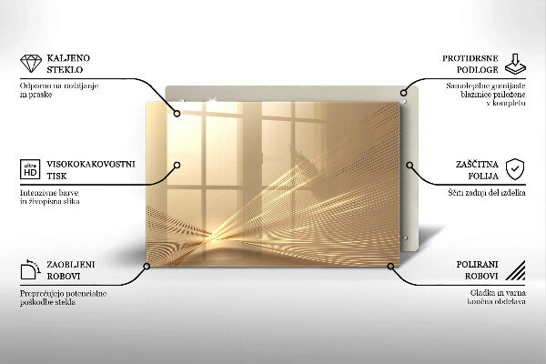 Főzőlap védő üveglap Modern absztrakció