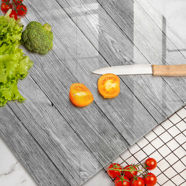 Főzőlap védő üveglap Régi fa táblák