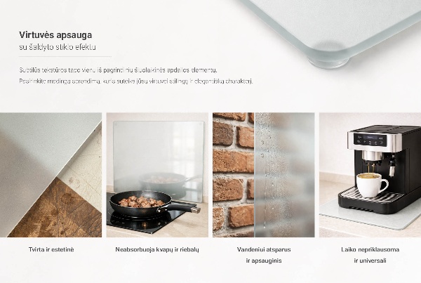 Üveg tűzhelyvédő 60×60 cm