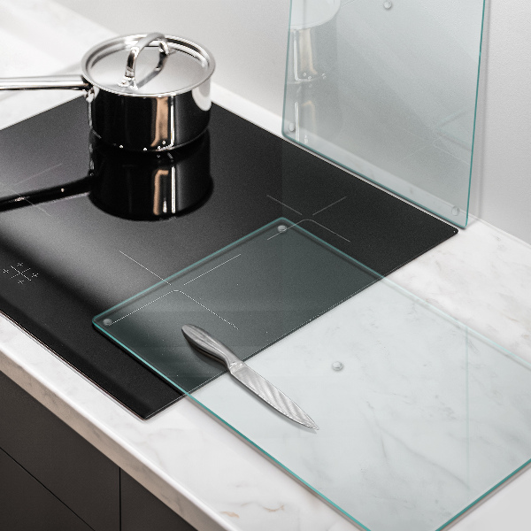 Átlátszó tűzhelyvédő 2x30x52 cm