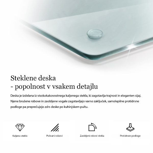 Átlátszó tűzhely fedőlap 52x30 cm