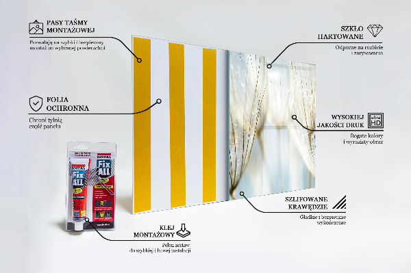 Konyhai panel Pitypang pitypang a szélben