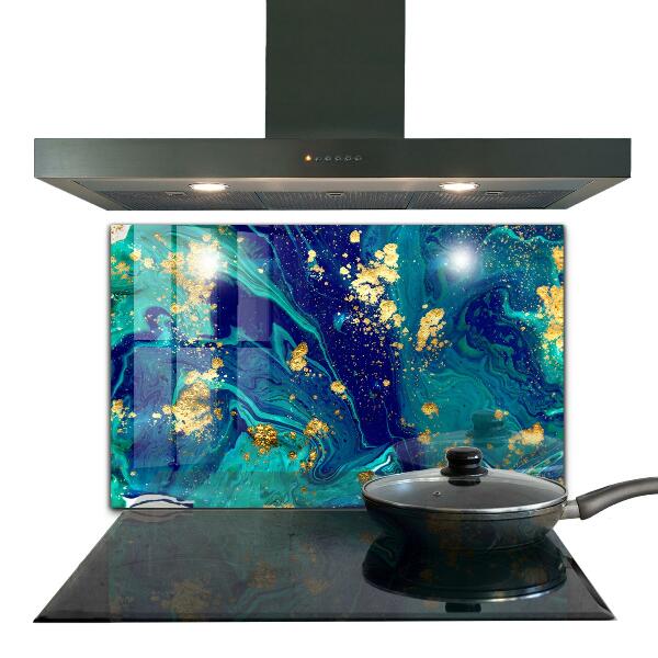 Konyhai üveg panel Modern művészeti absztrakció