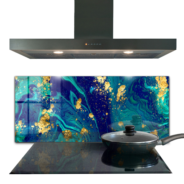 Konyhai üveg panel Modern művészeti absztrakció