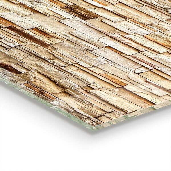 Konyhai panel Természetes kőfal