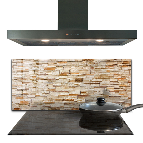 Konyhai panel Természetes kőfal