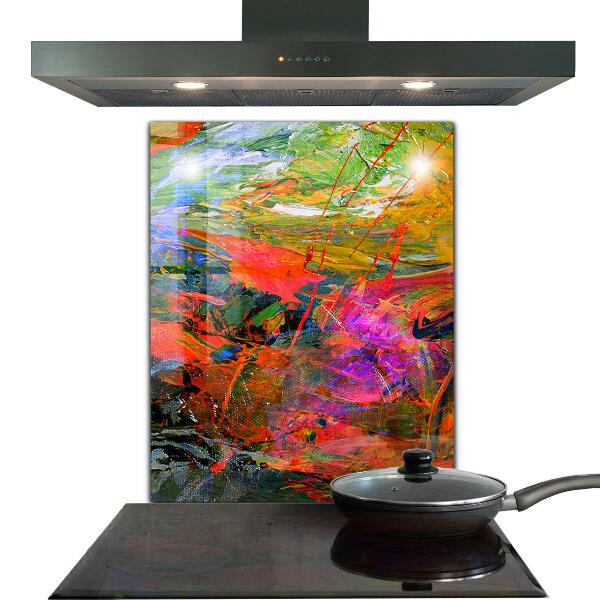 Konyhai panel Színrobbanás