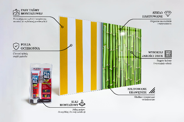 Konyhai panel Ázsiai bambusz