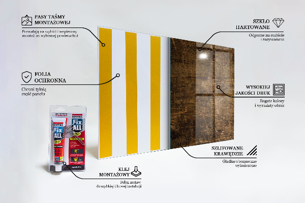 Konyhai panel Sötét tölgyfa