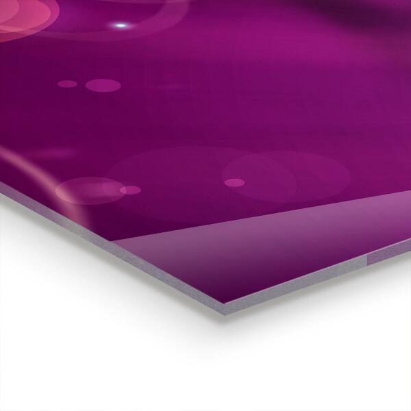 Konyhai fali panel Sötét virág sötét növény