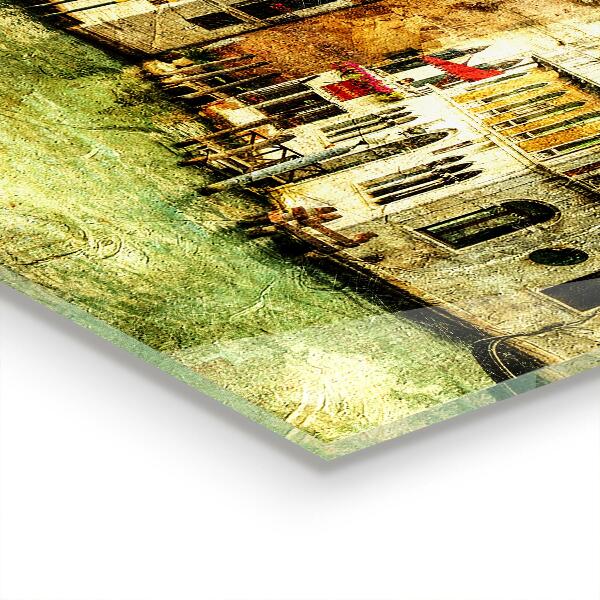 Konyhai panel Olaszország velence vintage kép