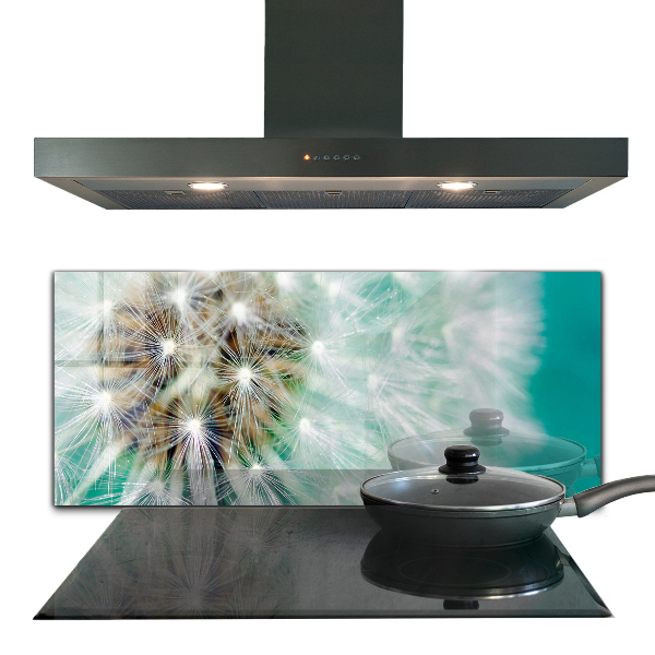 Konyhai fali panel Pitypang a szélben növény