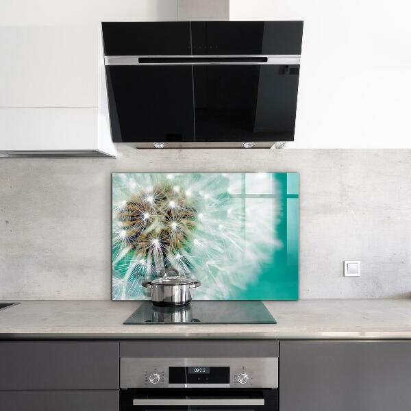 Konyhai fali panel Pitypang a szélben növény