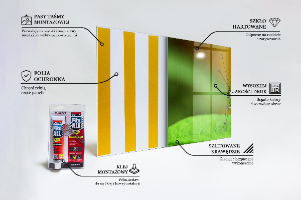 Konyhai panel Pillangó a levélen