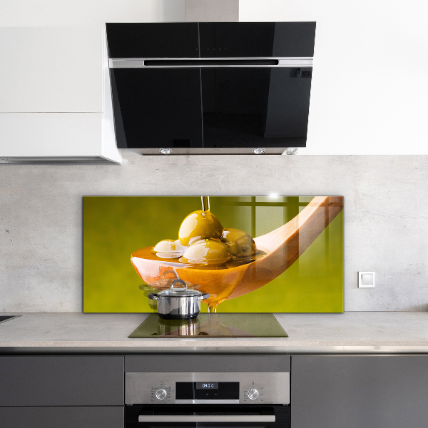 Konyhai panel Frissen sajtolt olívaolaj