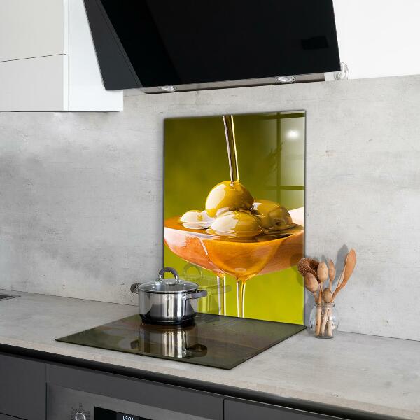 Konyhai panel Frissen sajtolt olívaolaj