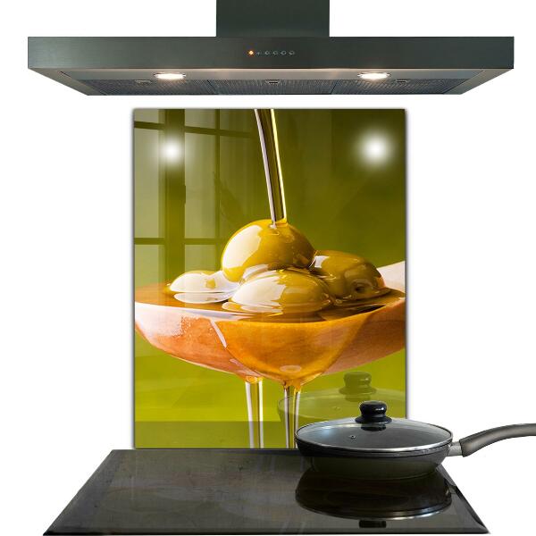 Konyhai panel Frissen sajtolt olívaolaj