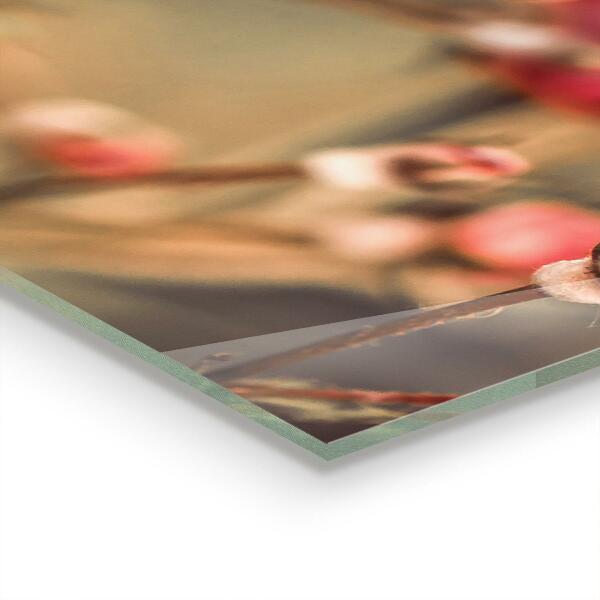 Konyhai fali panel Vadrózsa a parkban