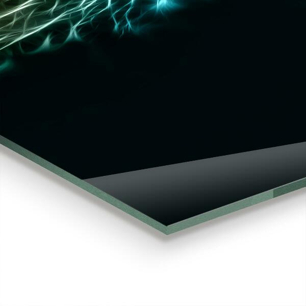 Konyhai panel Oroszlán absztrakt kiadásban