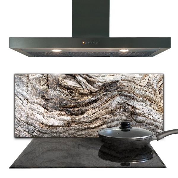 Konyhai panel Fa kéreg törzse