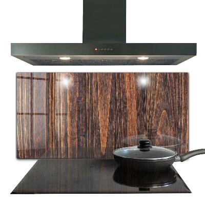 Konyhai panel Természetes fa textúra