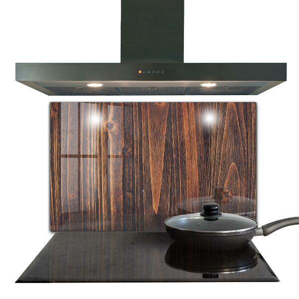 Konyhai panel Természetes fa textúra