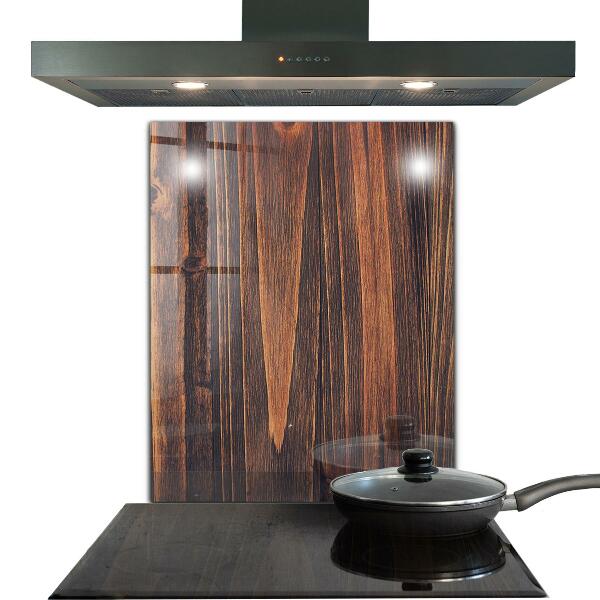 Konyhai panel Természetes fa textúra