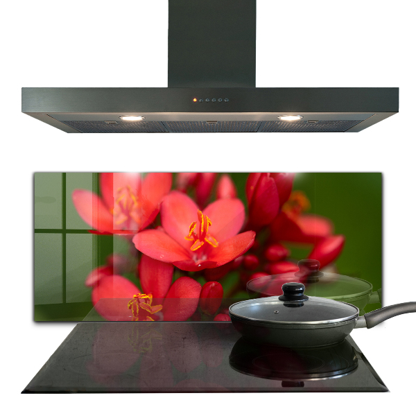 Konyhai fali panel Virágzó virágbimbók