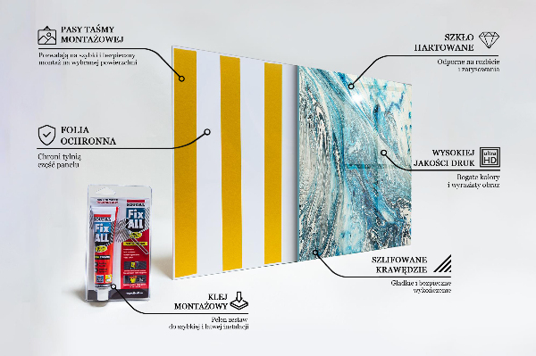 Konyhai panel Tengeri hullám