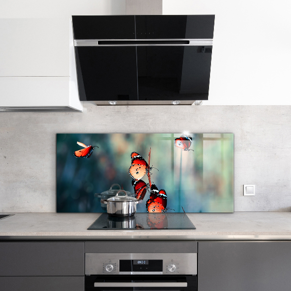 Konyhai panel Finom pillangó a szélben