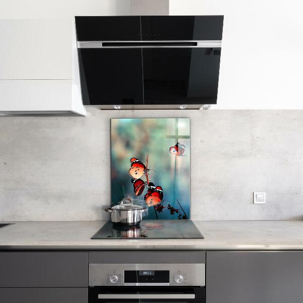 Konyhai panel Finom pillangó a szélben