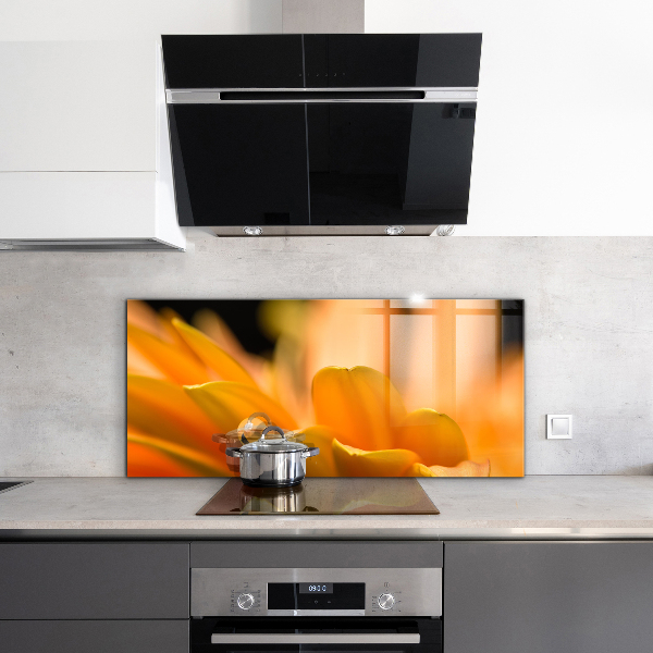 Konyhai fali panel Gerber virág