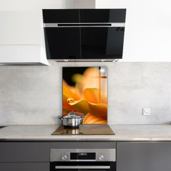 Konyhai fali panel Gerber virág