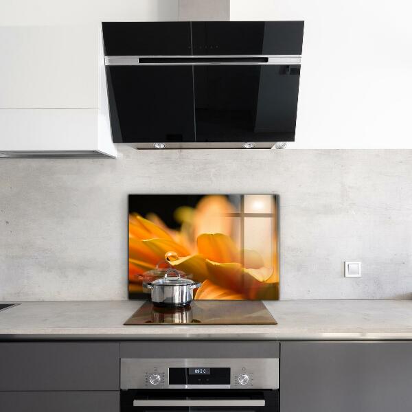 Konyhai fali panel Gerber virág